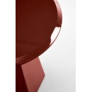 Стол журнальный HALMAR LOCA бордовый